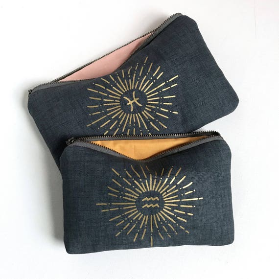 Canvas Zipper Pouch: Sewing