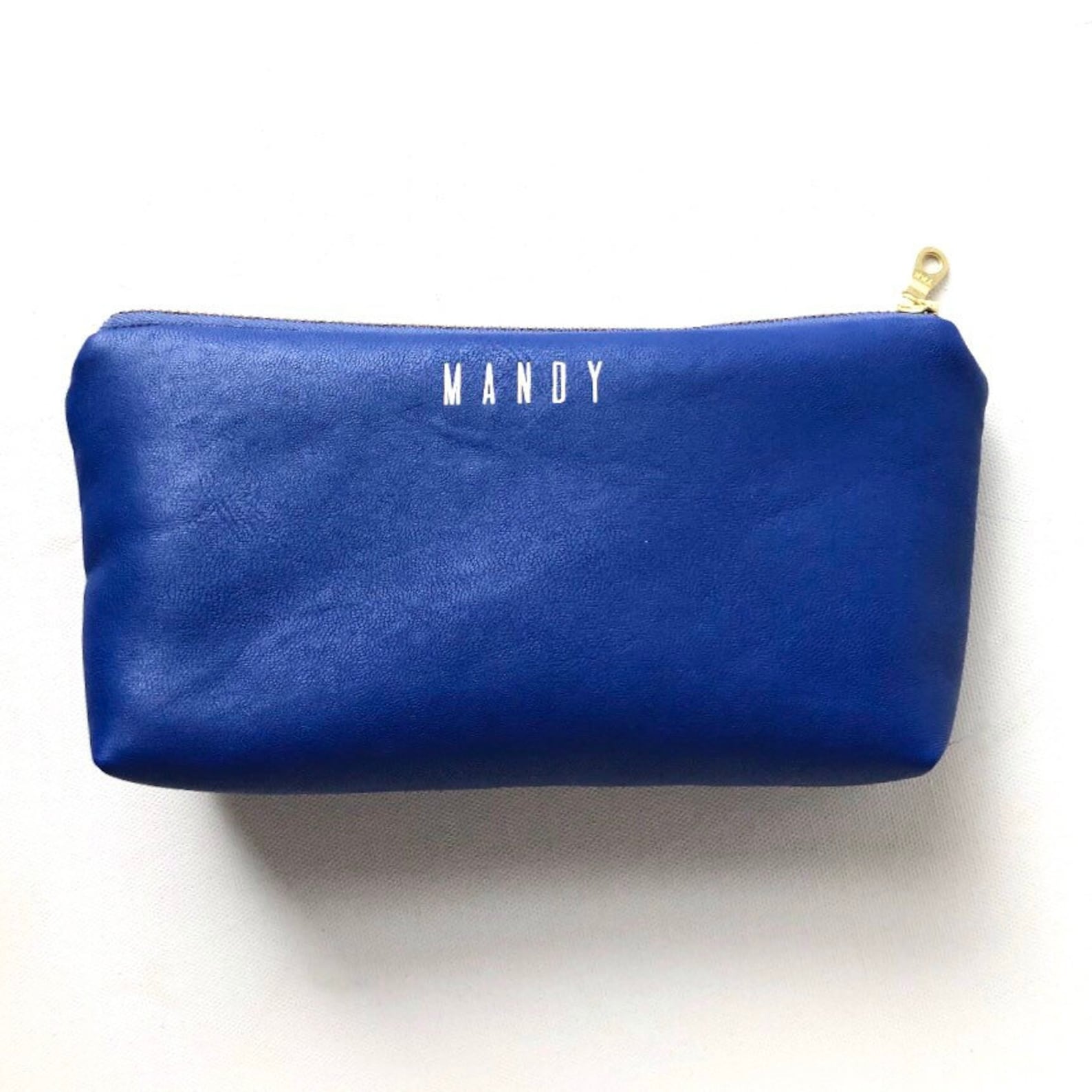 Personalized Name Travel Zipper Pouch. Custom Makeup Bag. Etsy