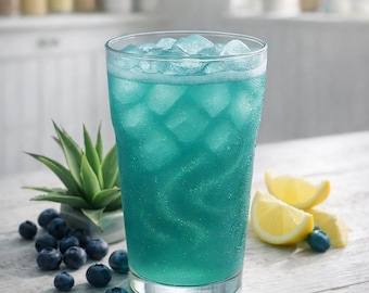 60mg Caffeine- Loaded Tea - Stormy Night – Blueberry Citrus Agave Instant Drink Mix | Zero Sugar |