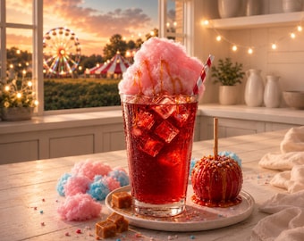 AppleFang Carnival – Candy Apple Loaded Tea | 60mg Caffeine | Zero Sugar Energy Mix
