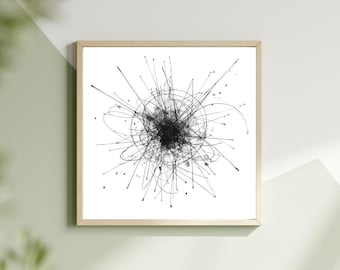 Mystic Dark Watercolor Wall Art | Digital Download | Gothic Abstract Painting Print, Haunted Aesthetic Home Decor