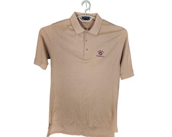 Polo vintage de los 80 de Duckster Poppy Hills para hombre, talla M