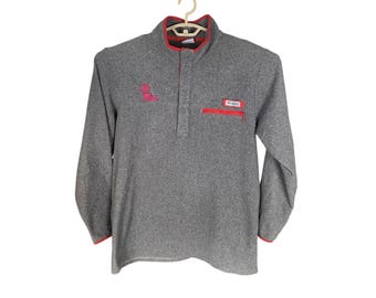 Ole Miss Columbia PFG Fleece Pullover Herr XL
