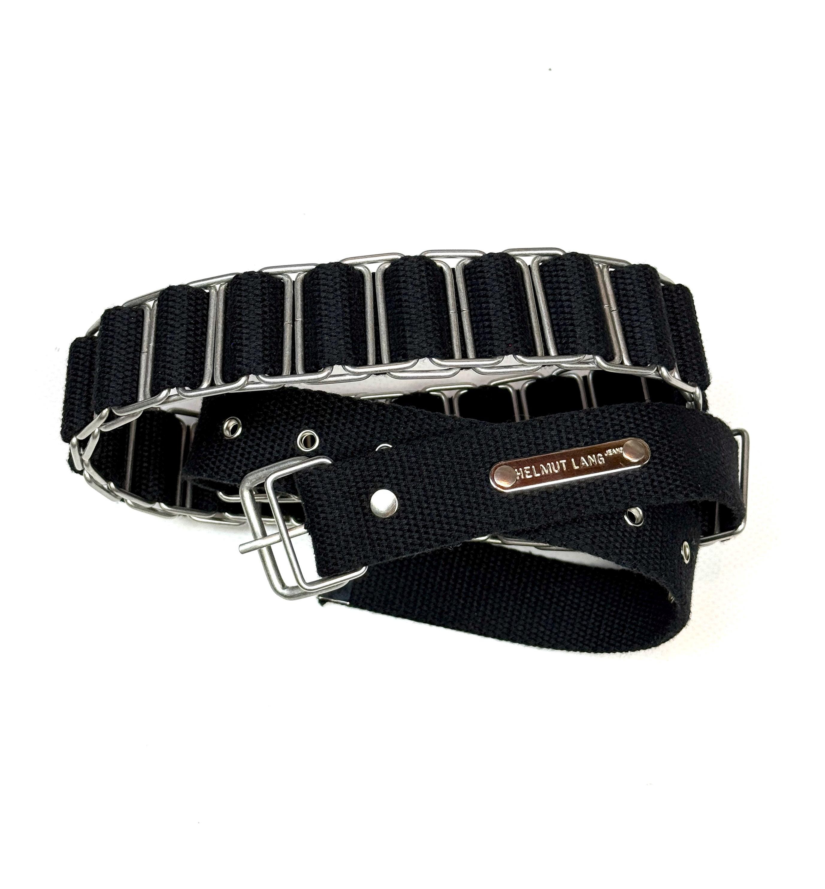Helmut Lang Leather Belt Helmut Lang SS 2004 elastic belt main image 2