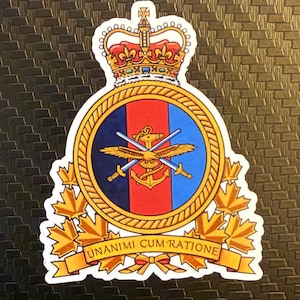 Canadian Forces Sticker - Joint Operations Command (2.25"H x 1.79"W)