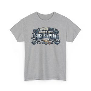 Flightsim Pilot Shirt: Precision Approach Mastered Tee for Simulator Fans