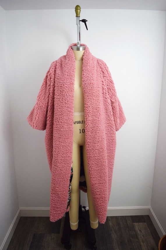 Sherpa duster coat outlet