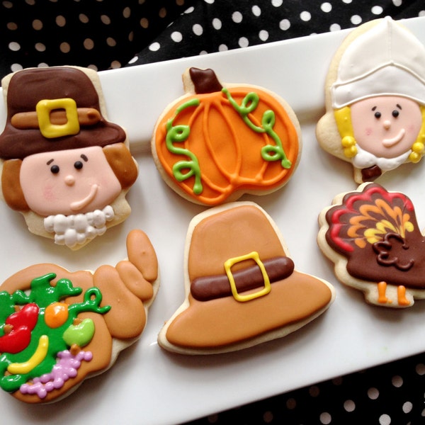 Thanksgiving Cookie Collection - 1 DOZEN