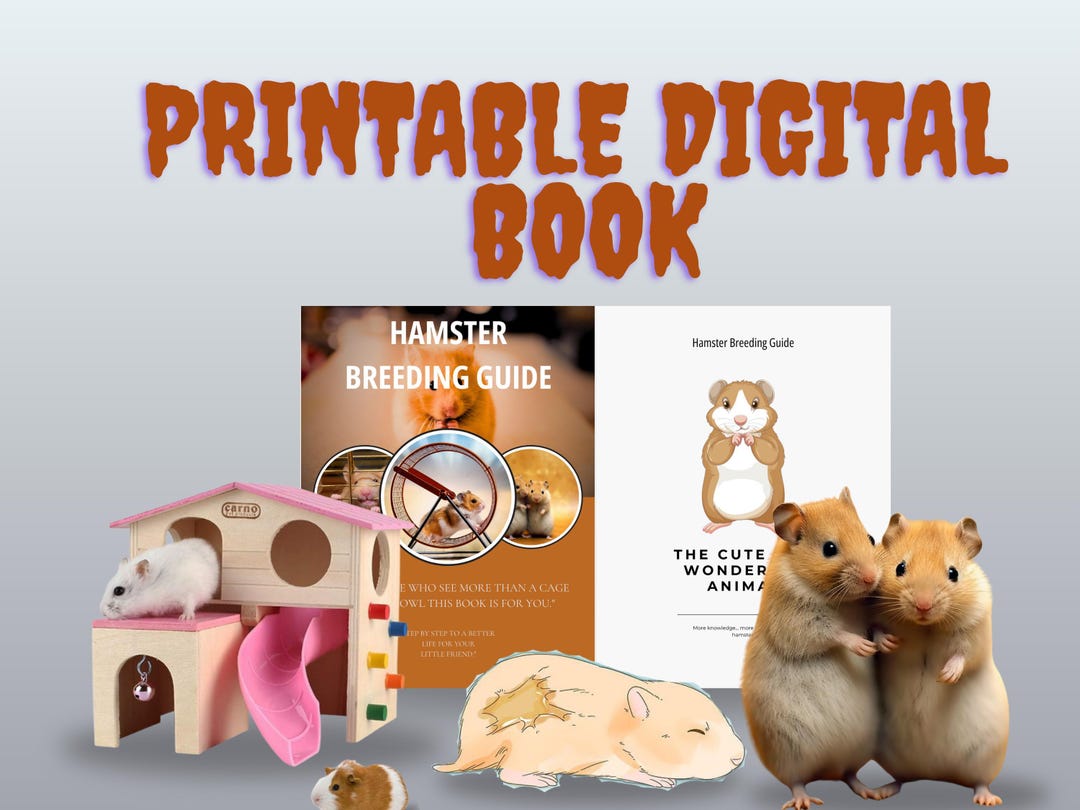 Curated visual reference: Hamster Breeding Stock Sourcing Reference: Buy Hamster Breeding Guide Digital Book Printable Pages Hamster
