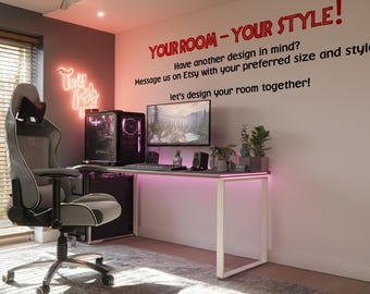 Gaming Wall Mural – Vibrant Tactical Wallpaper for Game Room Decor