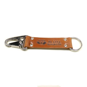 Leather V2 Key Chain - Natural Shell Cordovan (Polished)