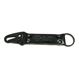 Leather V2 Key Chain - Black Shell Cordovan (PVD)