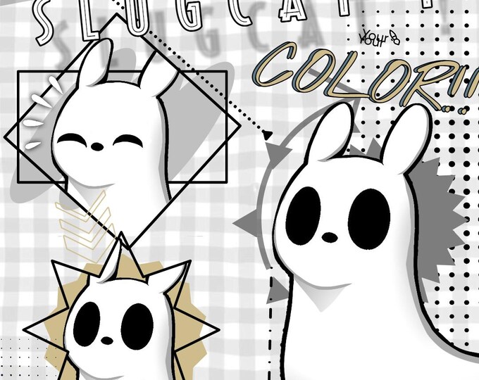 Rainworld Slugcat Pngtuber for Veadotube, Custom Color - Etsy