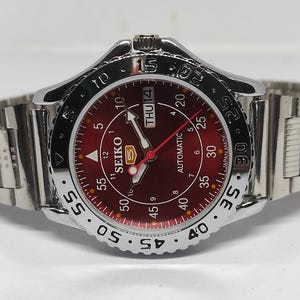 Seiko red watch - Etsy 日本