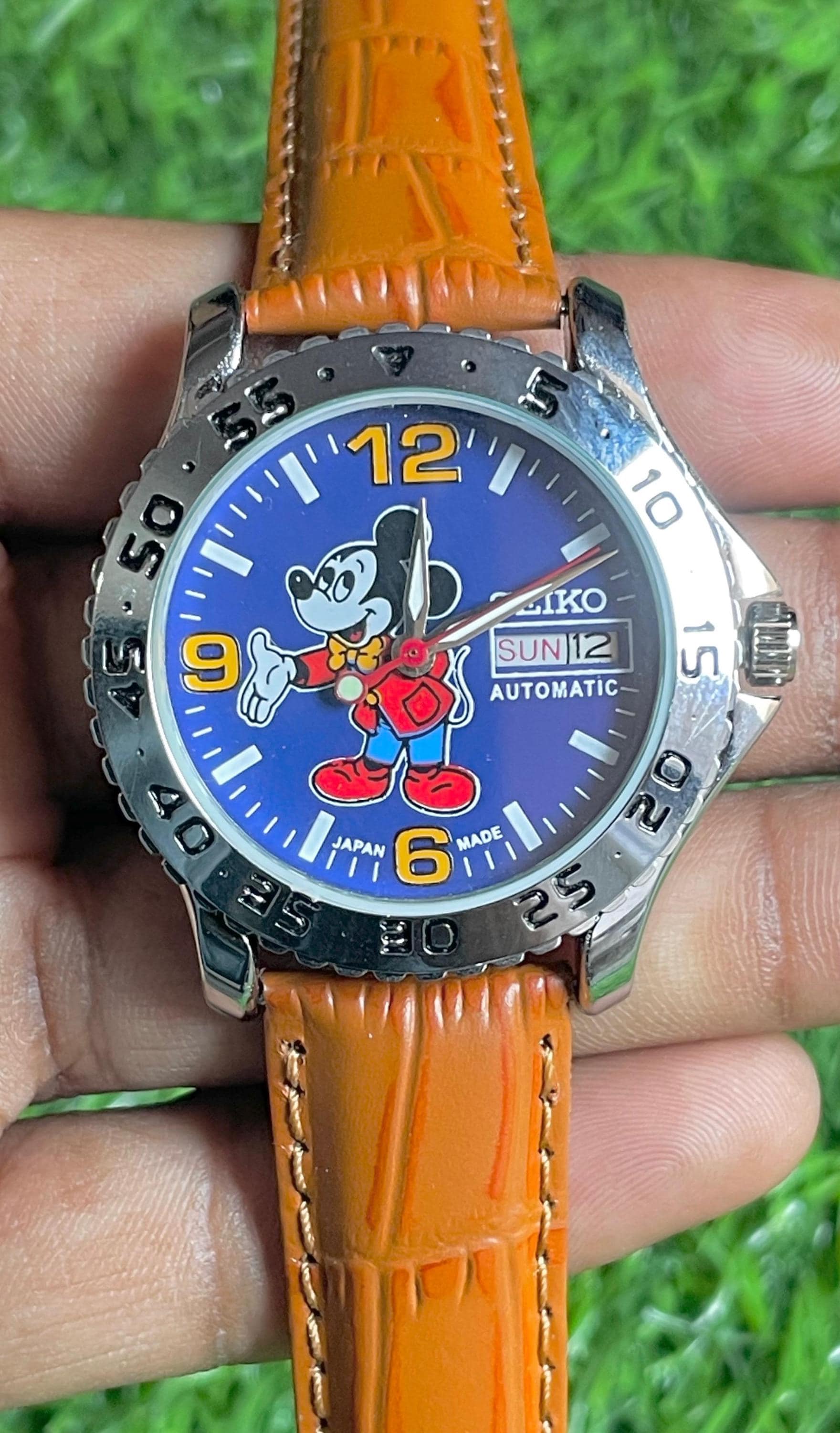Seiko mickey mouse watch - Etsy 日本