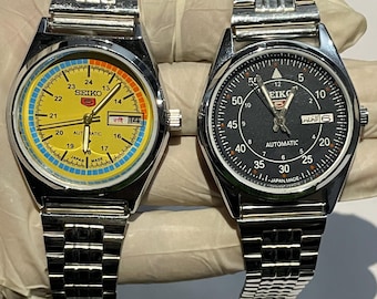 1976 年製ヴィンテージ セイコー オートマチック 21 ジュエル W.R.