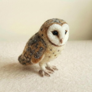 Handcrafted Wool Felt Animal Figurines, Woodland Creatures, Nature Decor (4 inches)