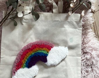 Kinderbeutel Regenbogen Motiv