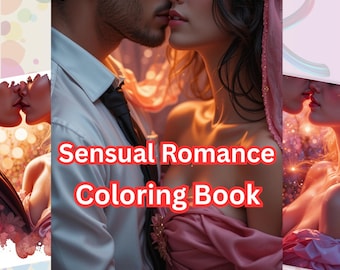 Kolorowanka z mrocznym romansem — Pikantna sztuka fantasy dla par — Romantasy Lovers PDF