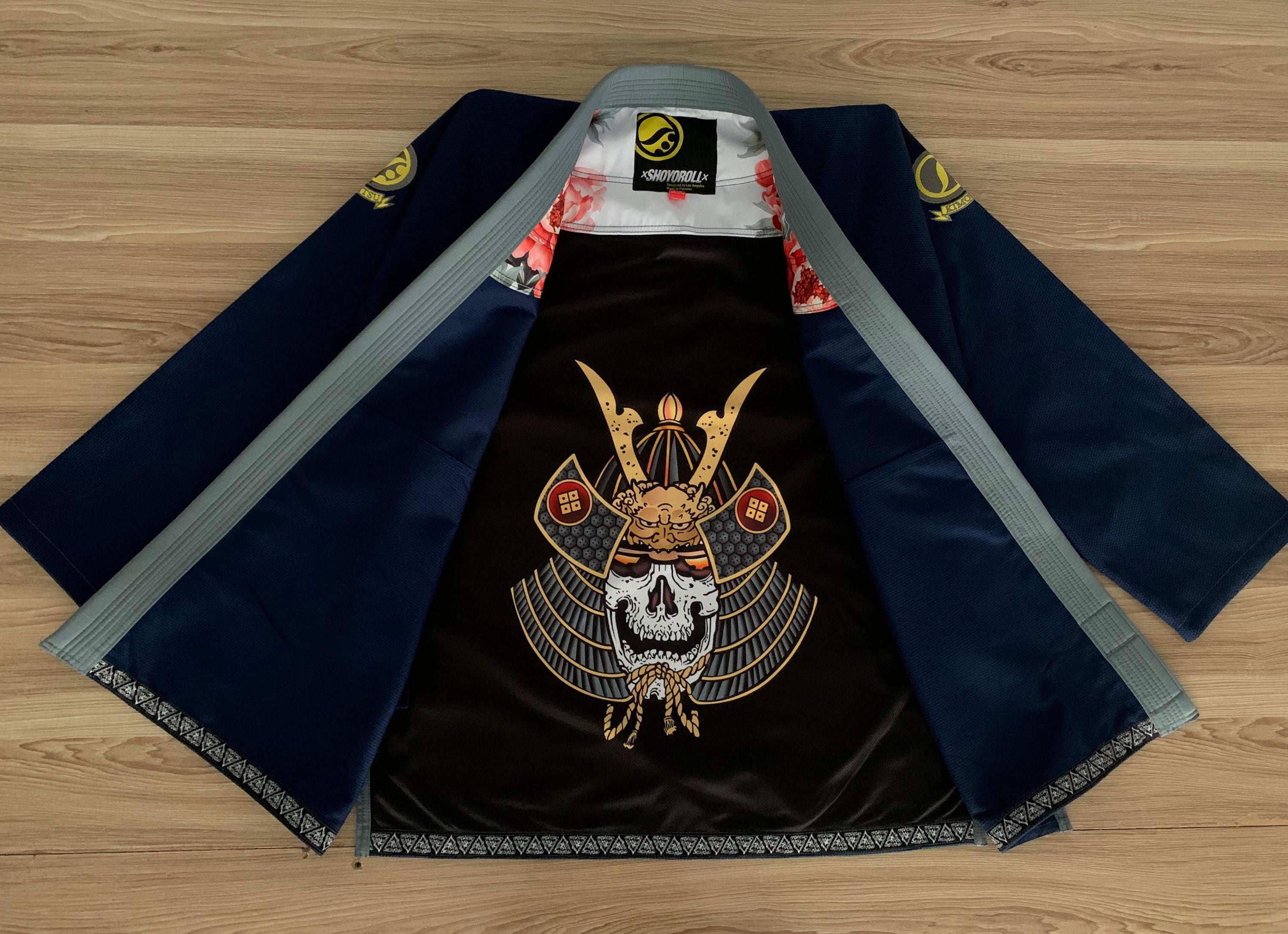 Shoyoroll バッチ #33 7th Son II ネイビー BJJ 着物 柔術ユニフォーム 