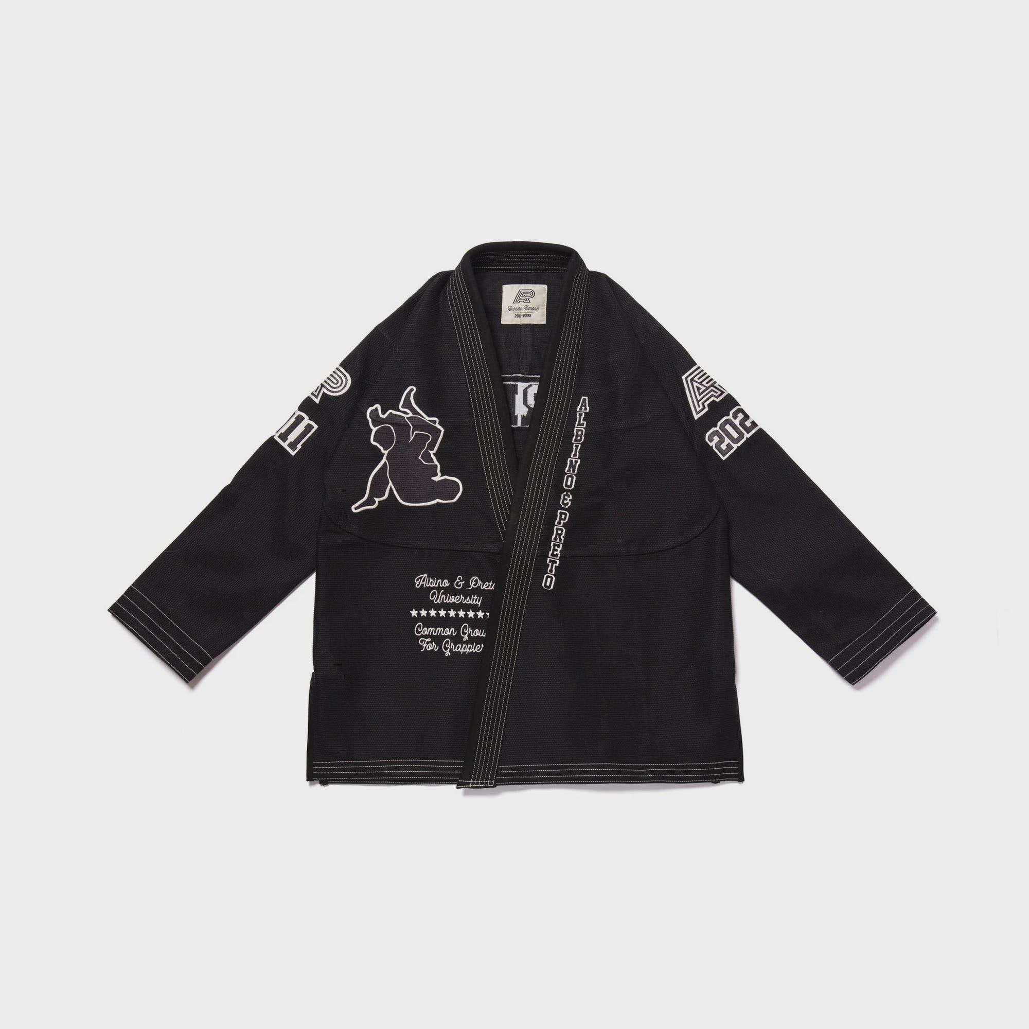 Albino and Preto A&P Batch 102 University 2022 Kimono Black BJJ Gi 