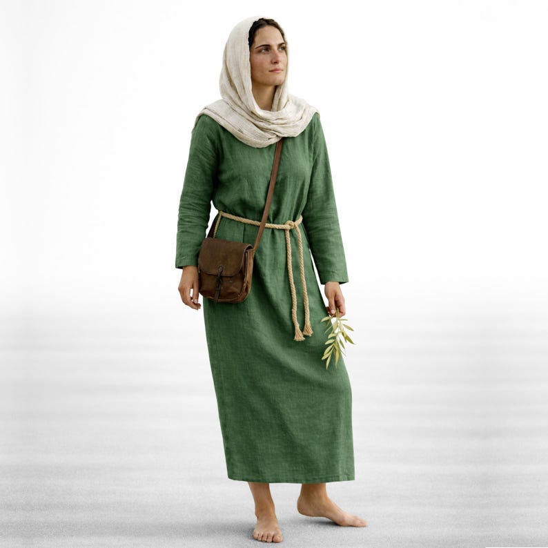 Mary Magdalene Costume - Biblical Women Holy Land Dress, Easter ...