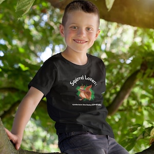 Back to School Gift for Boys Tee Shirt for Girls Funny Squirrel Going Nuts T Shirt for Autumn Back to School