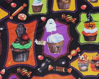Yard, Halloween Fabric, Halloween Treats, Spider Cupcakes, Witches and Bats, Eyeballs, Spooky Treats, Jack O Lanterns, Trick or Treat