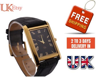 Vintage Seiko Slim Quartz Gentlemen's Wrist Watch Comes With New Battery, New Strap