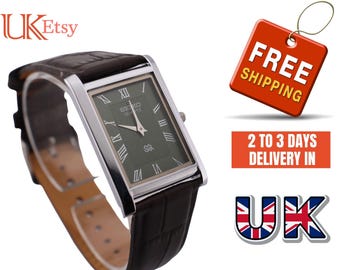 Vintage Seiko Slim Quartz Gentlemen's Wrist Watch Comes With New Battery, New Strap