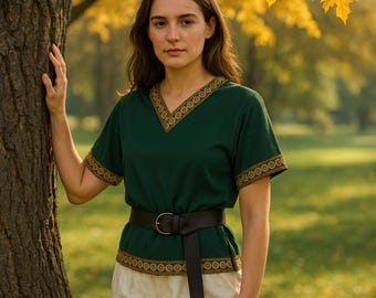 Unisex Renaissance Tunic • Medieval Knight Costume