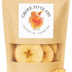 Suszone plasterki jabłek, naturalne suszone jabłka do herbaty, napojów i duszenia w garnkach