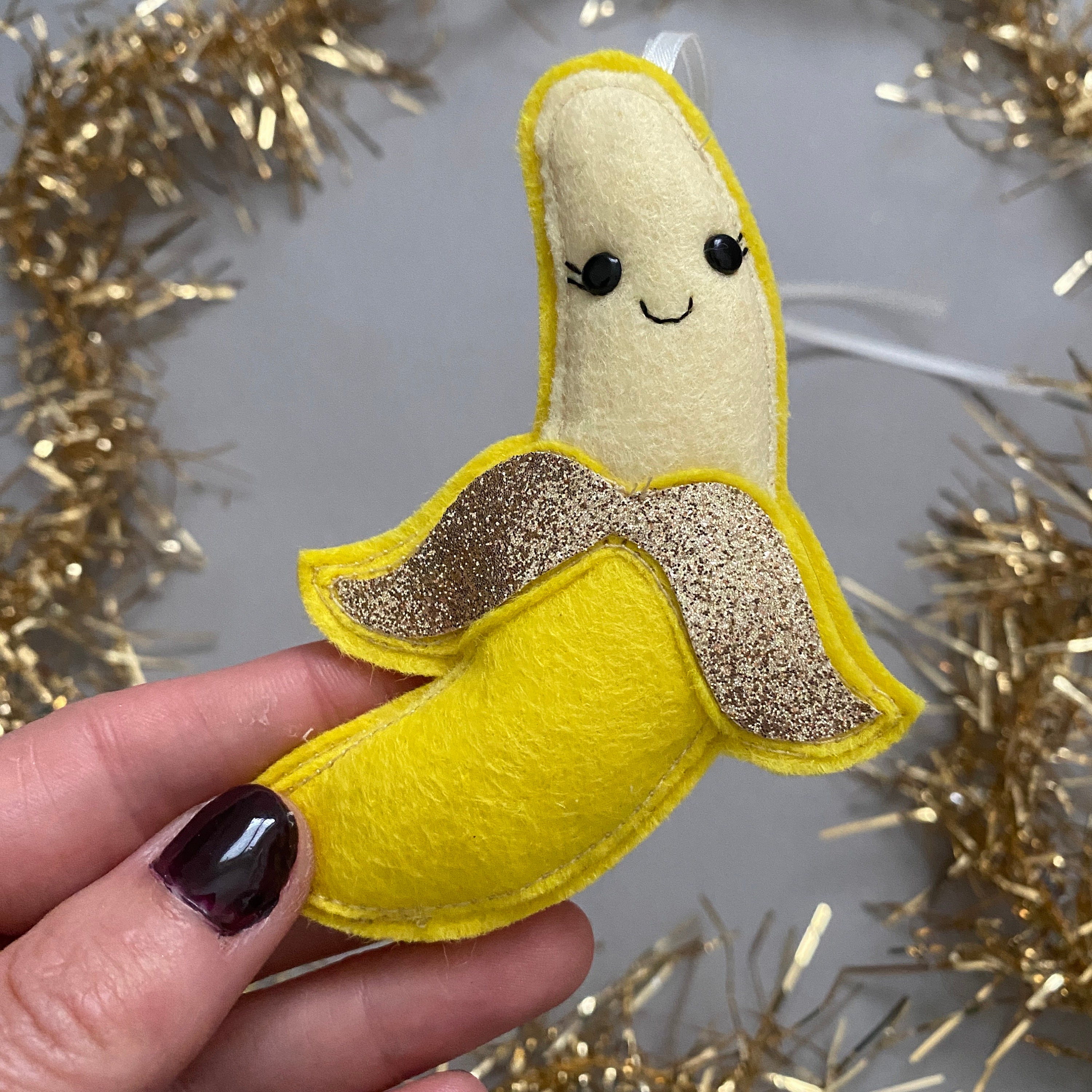 Banana christmas ornament Clearance