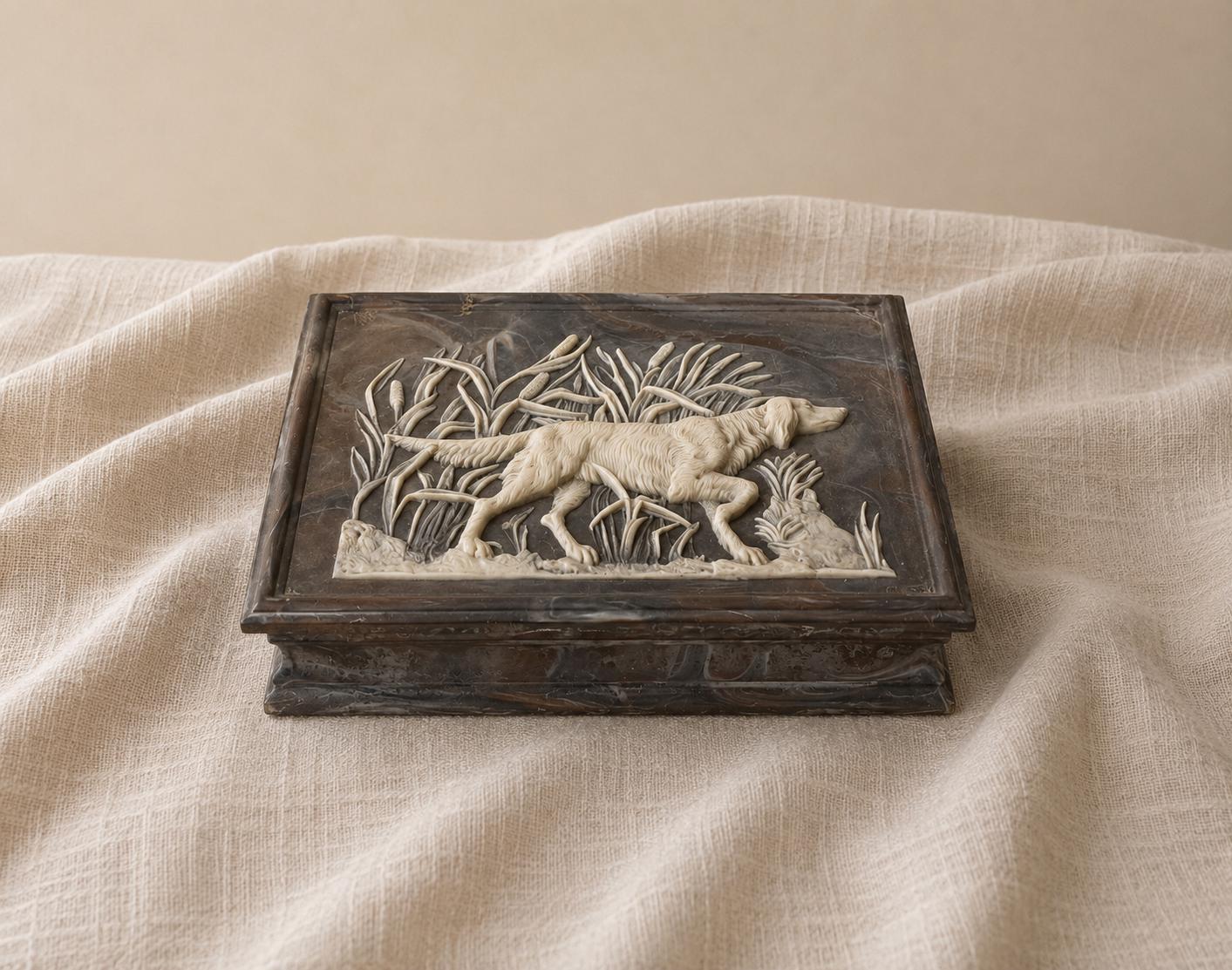 Incolay stone box - Etsy 日本