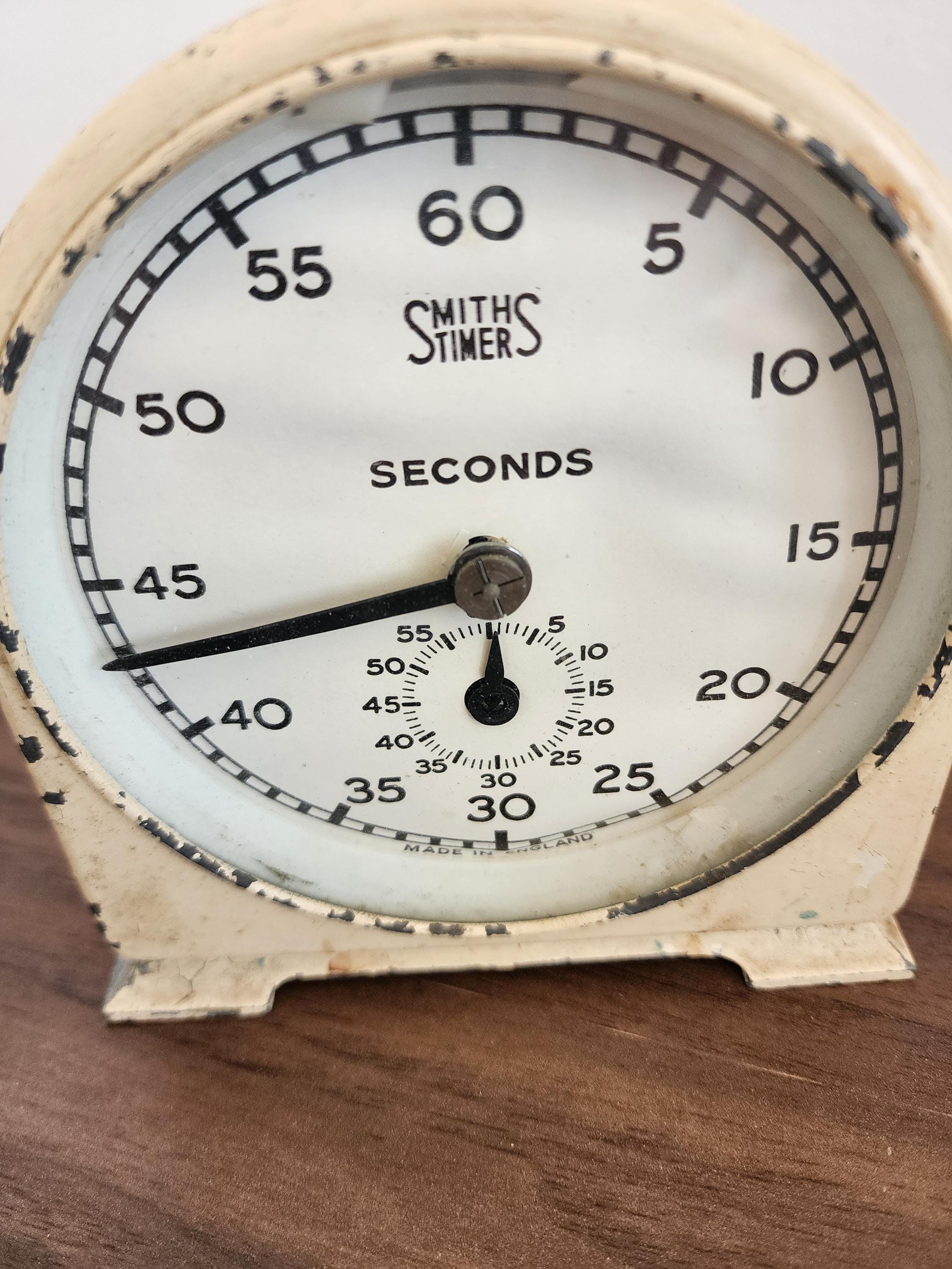 Vintage Smiths Industrial Timer, Non Working Mid Century English