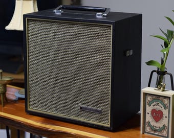 Sistema estéreo portátil Panasonic vintage con Bluetooth convertido - Funciona con pilas