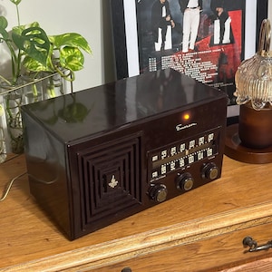 Vintage Bluetooth Radio - 1950s Emerson 641-B image 1