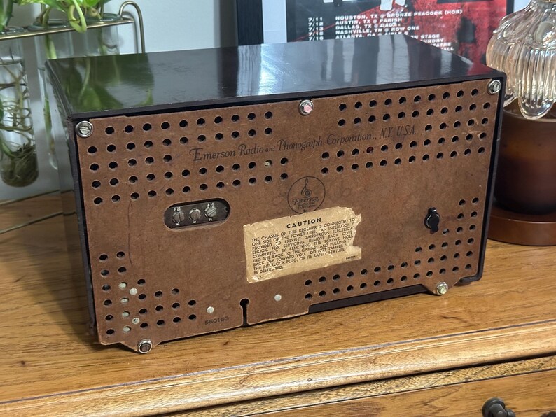 Vintage Bluetooth Radio - 1950s Emerson 641-B image 10