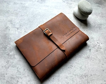 Leder Fotoalbum gravierte Bücher für Erinnerung, Hochzeit, Baby, Party, Reise, Jahrestag