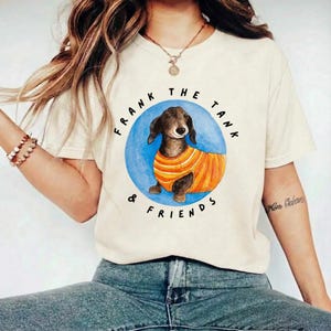 Unisex Frank the Tank & Friends T- Shirt, Retro Unisex Gift