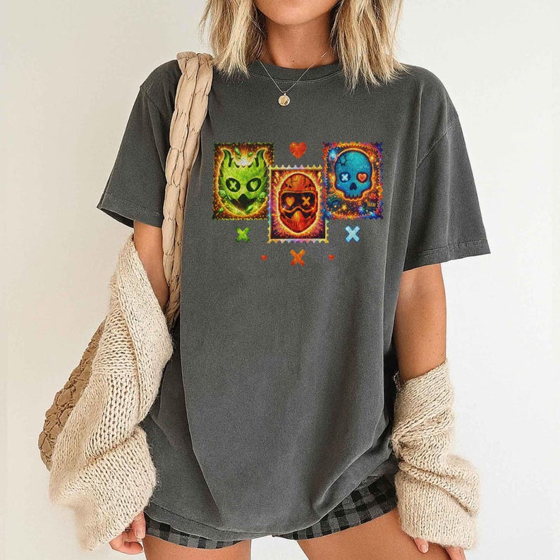 Lights Out, Caught Up, Game On, Masked Men, Dark Romance BookTok, Bookish Comfort Colors Shirt Bild 7