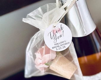 Flower Wine Stopper Favors: Bridal Shower Favors, Bachelorette Party Favors, Vino Before Vows, Wine Theme Wedding Favors, Bridesmaid Gifts