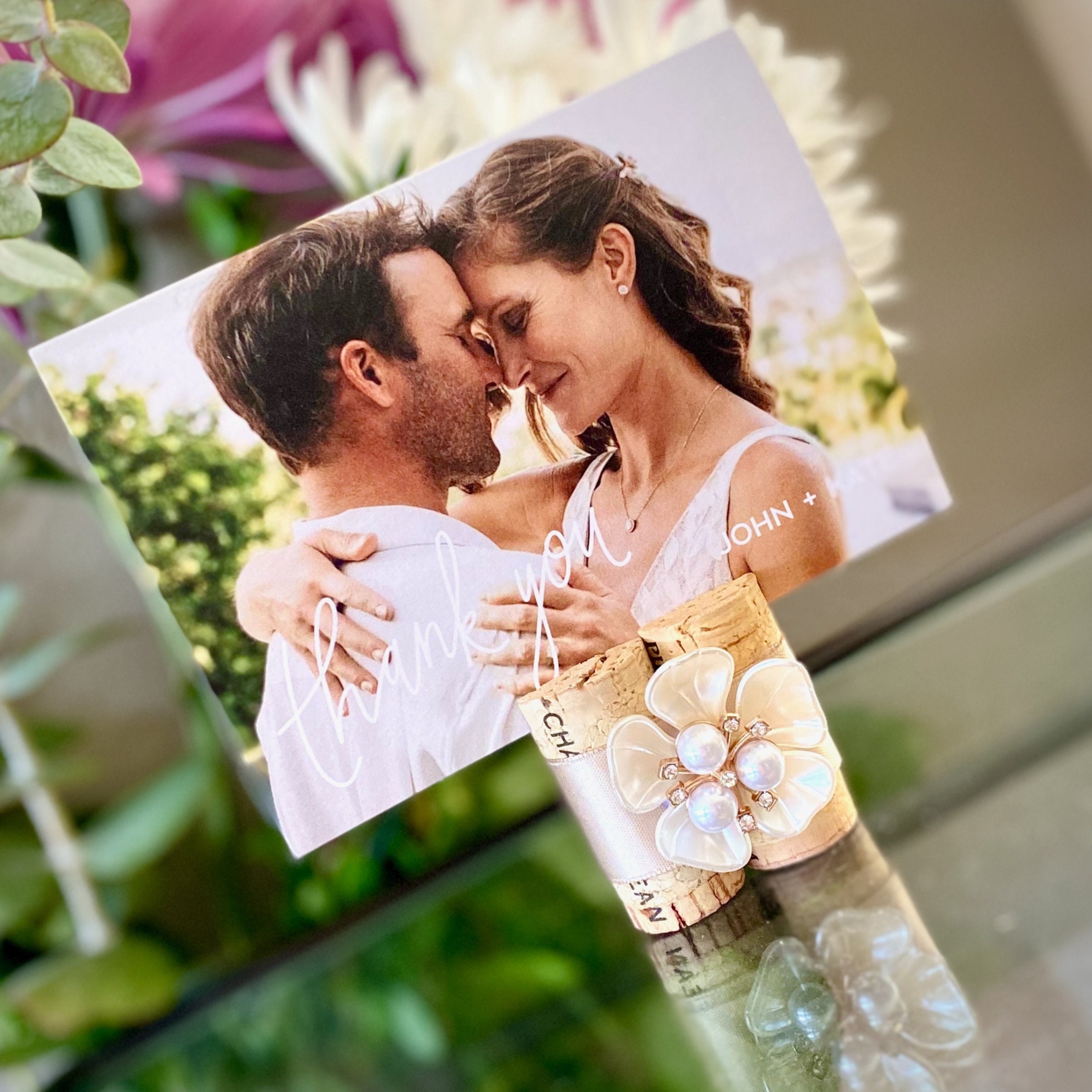 Anneome 10pcs Tulip Shape Business Card Holders - Iron Photo Picture Holders For Wedding, Events, Table Decor - View #2