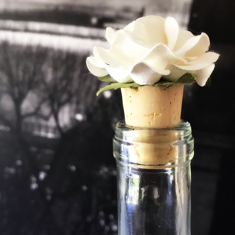 Bridal Shower Favors Custom Color Wine Bottle Stoppers Etsy