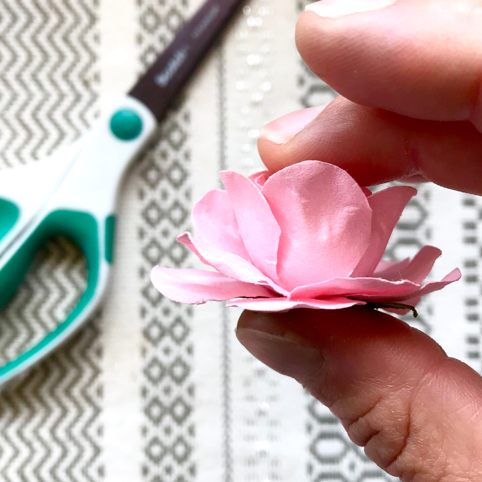 DIY Hanging Flower Garland Lavender Wedding Decor Paper Etsy