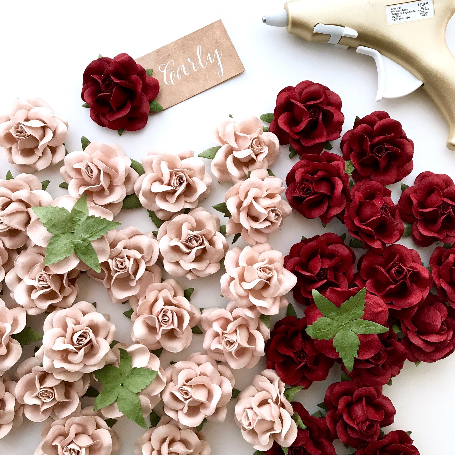 Blush Pink Paper Flowers Wedding. Paper Flower Backdrop Wall. Etsy