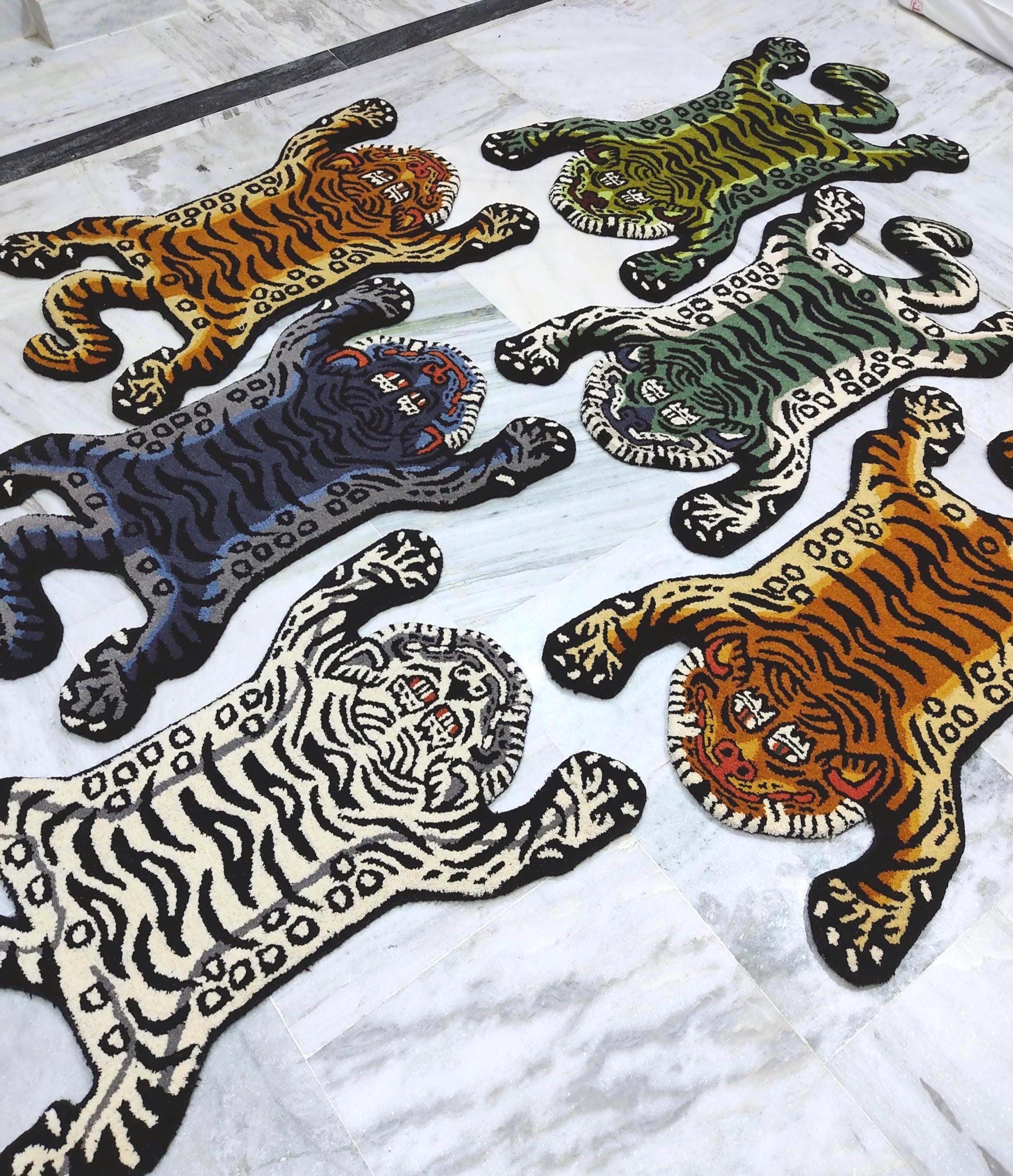 Tiger Skin Rug - Etsy