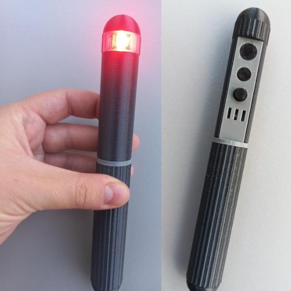Functional Sci-Fi Prop with Flash & Sound - Inspired by Neuralyzer from MiB