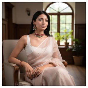 Indische Rubin Pink Kundan Halsketten-Set mit Ohrringen | Grüner Perlen & Perlen Handgefertigter Brautschmuck
