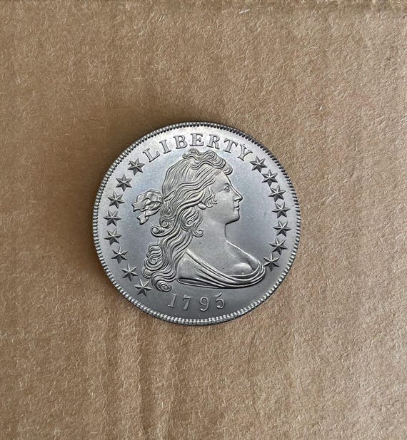 1795年 リバティ アメリカ合衆国コイン 1795年、アメリカ、歴史的な収集コイン、リバティコイン - Etsy 日本